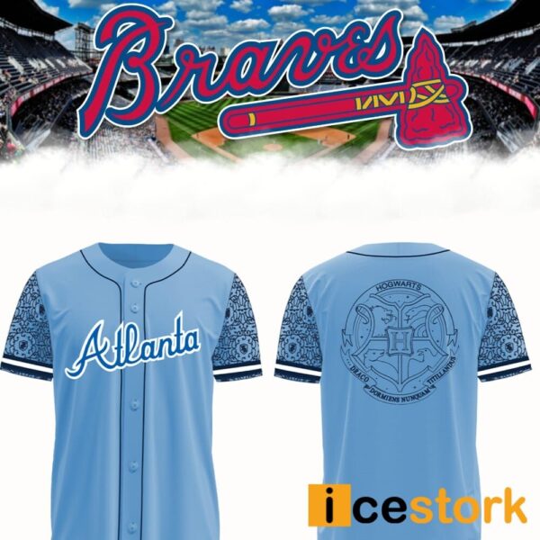 Braves Harry Potter Jersey Shirt 2024 Giveaway
