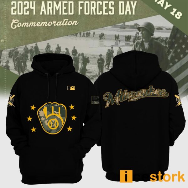 Brewers 2024 Armed Forces Day Hoodie