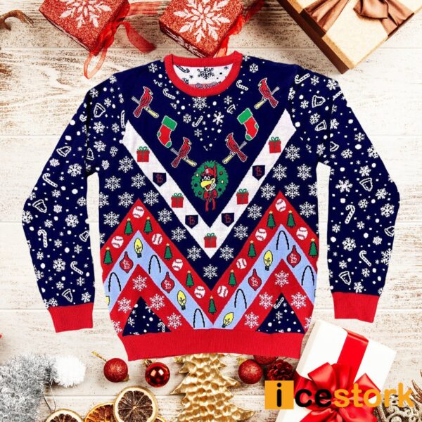 Cardinals Christmas Sweater 2024 Giveaway