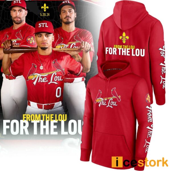 Cardinals From The Lou For The Lou 2024 City Connect Hoodie