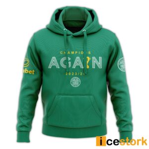 Celtic Football 2024 Champions Hoodie