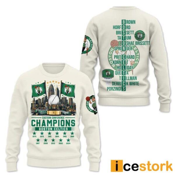 Celtics 2024 Eastern Conference Champions Shirt