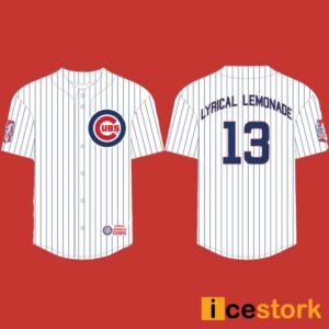 Cubs Lyrical Lemonade Jersey 2024 Giveaway