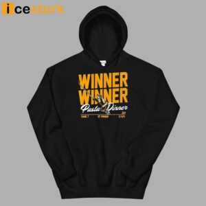 David Pastrnak Winner Winner Pasta Dinner Shirt