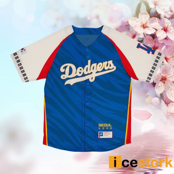 Dodgers Korean Heritage Night Jersey 2024 Giveaway
