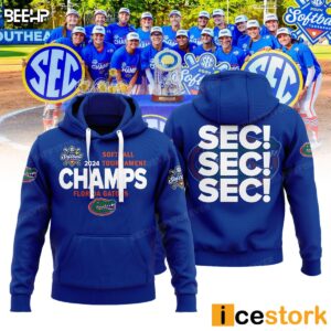 Gators 2024 SEC Softball Conference Tournament Champions Shirt