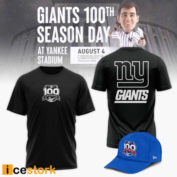 Giants 100th Season Hoodie