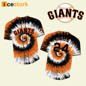 Giants Jerry Garcia Tribute Night Tie Dye Jersey 2024 Giveaway