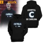 Gigantes de Carolina Black Night Hoodie