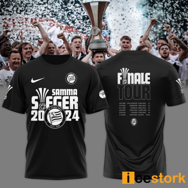Graz Samma Sieger 2024 Cup Finale Tour Shirt