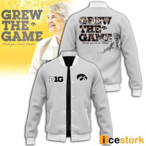 Grew The Game Hawkeyes Thank You Coach Lisa Bluder Baseball Jacket