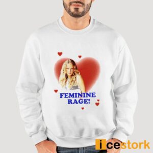 Hayley Williams Feminine Rage Taylor Shirt