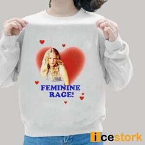 Hayley Williams Feminine Rage Taylor Shirt