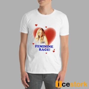 Hayley Williams Feminine Rage Taylor Shirt