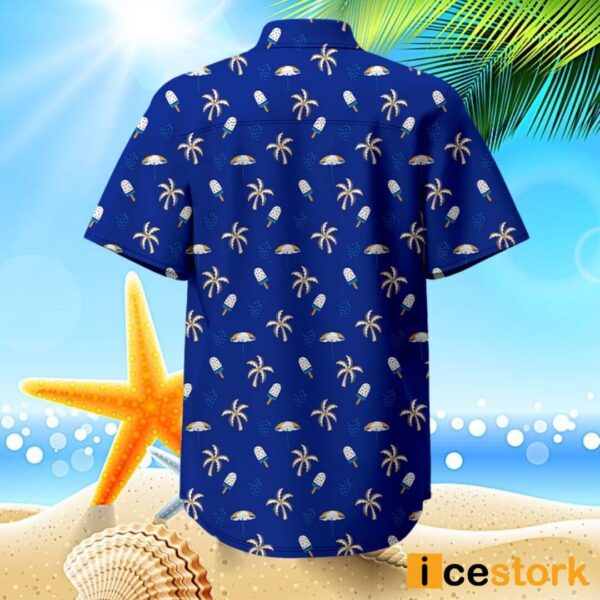 Ice Cream Coconut Tree Short Sleeve Shirt