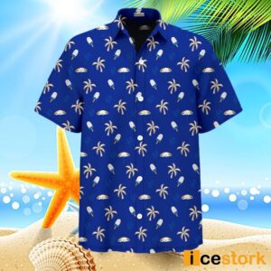 Ice Cream Coconut Tree Short Sleeve Shirt