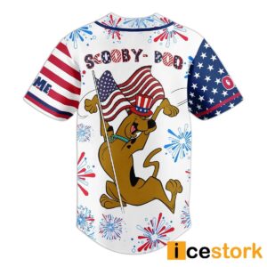 Independence Day's Red White And Blue And Always Scooby Doo Jersey