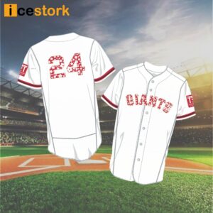 Giants Japanese Heritage Night Cherry Blossom Giants Jersey 2024 Giveaway