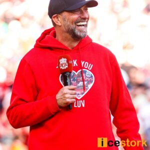 Jurgen Klopp Thank You Luv I'll Never Walk Alone Again Hoodie