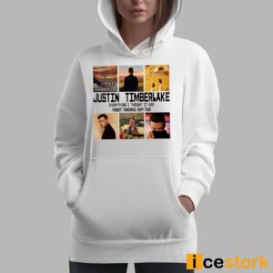 Justin Timberlake Everything I Thought It Was Forget Tomorrow 2024 Tour Shirt