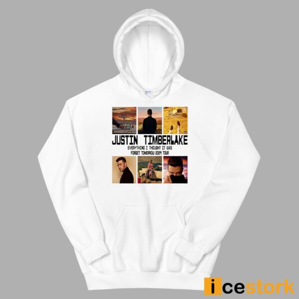 Justin Timberlake Everything I Thought It Was Forget Tomorrow 2024 Tour Shirt