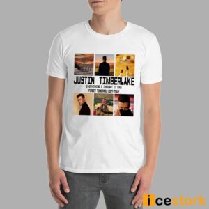 Justin Timberlake Everything I Thought It Was Forget Tomorrow 2024 Tour Shirt