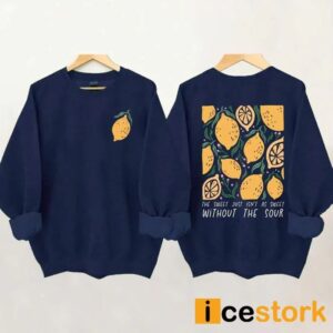 Lemon Hippie Flowers Motivational Sweatshirt 6