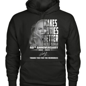 Makes Movies Better Nicole Kidman 40th Anniversary Thank You For The Memories Shirt 4