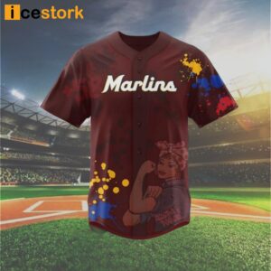 Marlins Venezuelan Heritage Jersey 2024 Giveaway