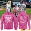 Milwaukee In This Crew No One Fights Alone Pink Hoodie