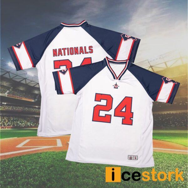 Nationals Football Jersey 2024 Giveaway