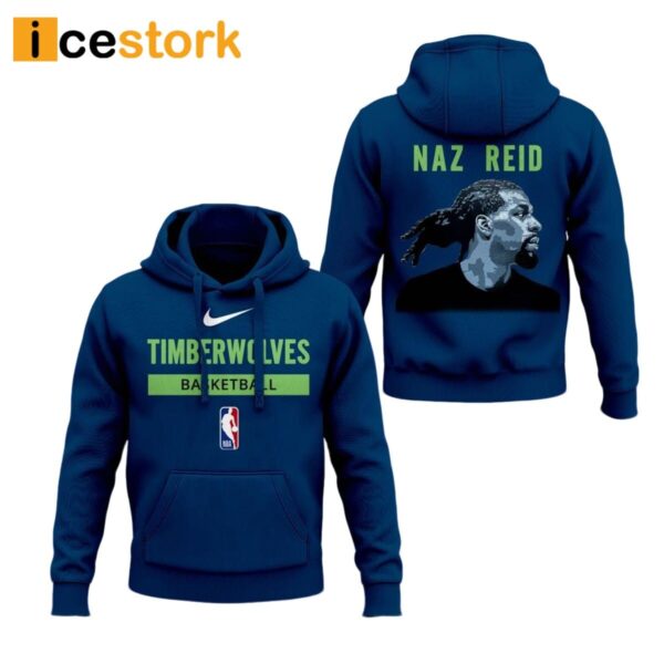 Naz Reid Timberwolves Basketball Hoodie