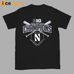 Northwestern Wildcats 2024 Big Ten Softball Regular Season Champions Shirt