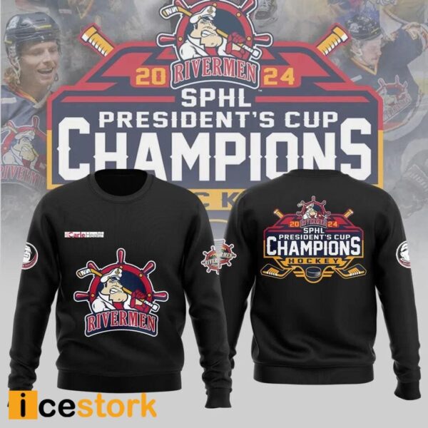 Peoria Rivermen Hockey Champion 2024 Sweatshirt