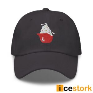 Phillies Ice Cream Helmet Embroidered Baseball Cap