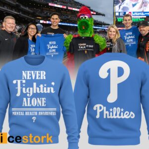 Phillies Mental Health Awareness Month Hoodie