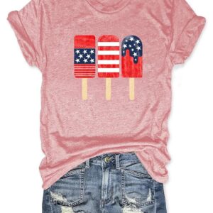 Popsicle 4th Of July T Shirt