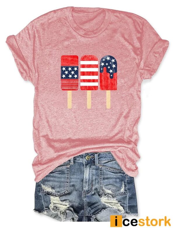 Popsicle 4th Of July T-Shirt