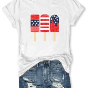 Popsicle 4th Of July T Shirt