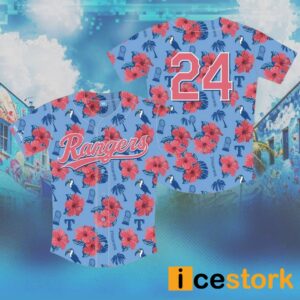 Rangers Margaritaville Night Jersey 2024 Giveaway