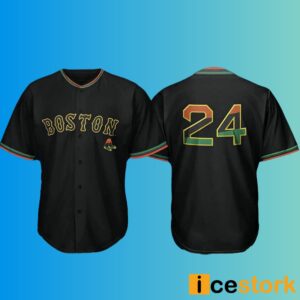 Red Sox Black And African American Celebration Jersey 2024 Giveaway