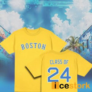 Red Sox City Connect Class of 2024 T Shirt Giveaway