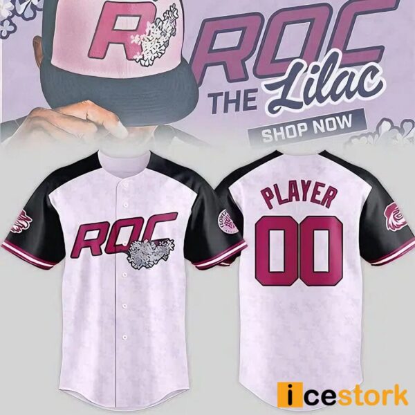 Red Wings Roc the Lilac Jersey