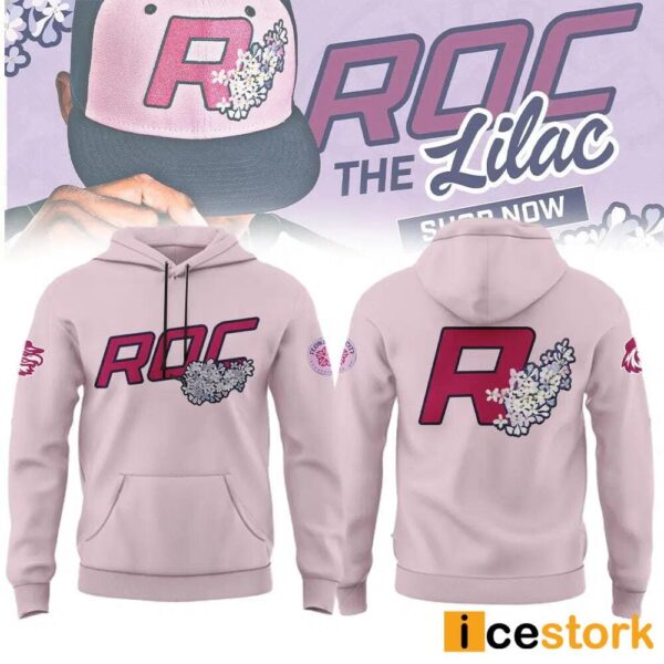 Rochester Roc the Lilac Hoodie