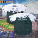 Rockies Ezequiel Tovar City Connect Jersey 2024 Giveaway