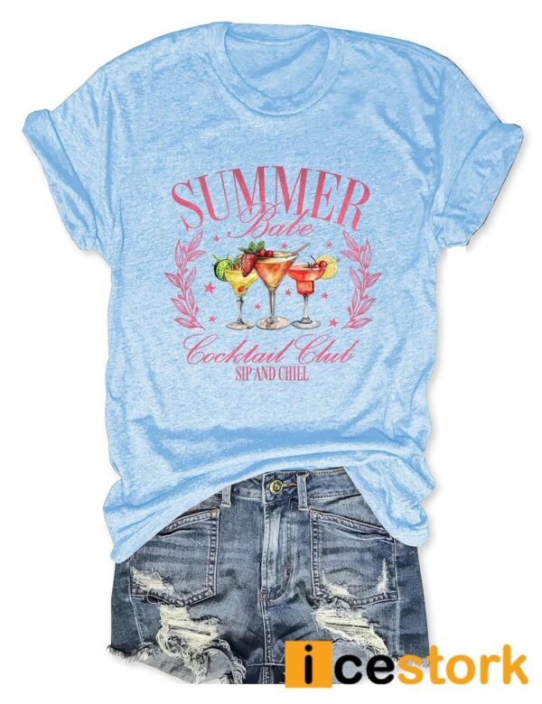 Summer Cocktail Club T-shirt