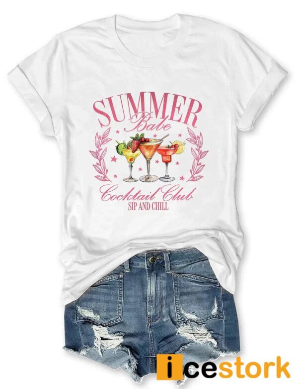 Summer Cocktail Club T-shirt