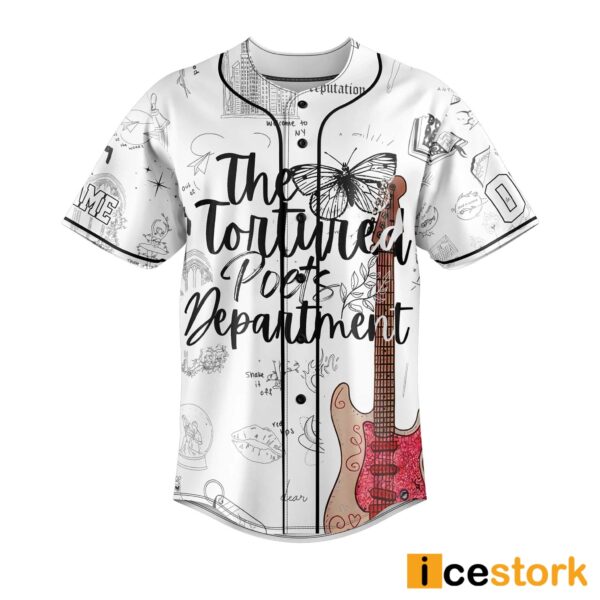 Taylor The Tortured Poets Department Jersey Shirt