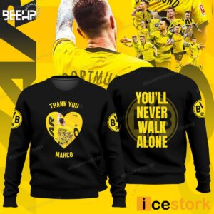 Thank You Marco Reus You'll Never Walk Alone Shirt