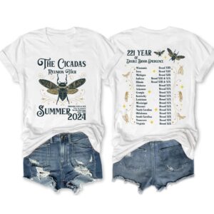 The Cicadas Reunion Tour Summer 2024 Shirt